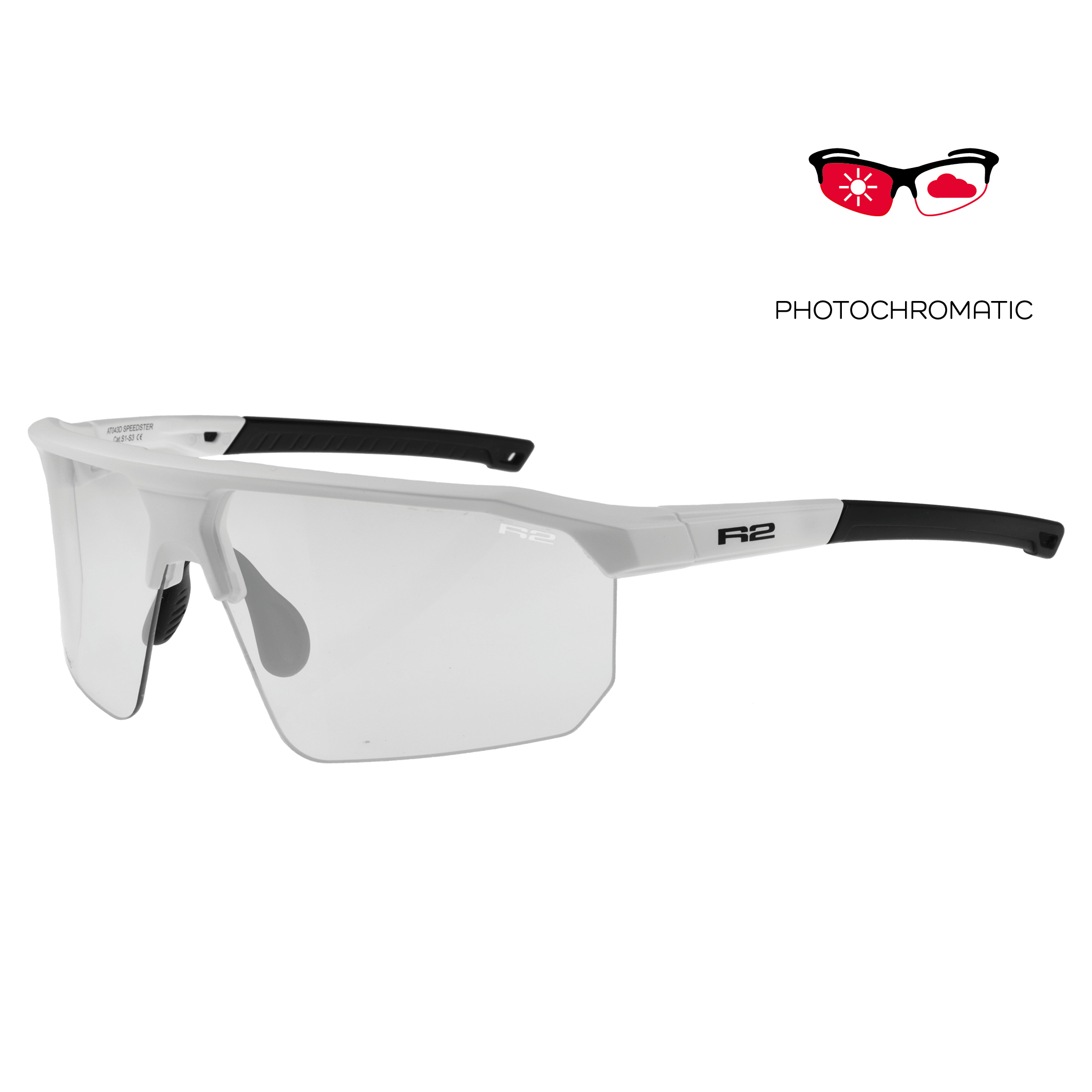 Fotochromatické sportovní sluneční brýle  R2 SPEEDSTER AT043H